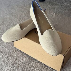 Rothy's Women's Lounge Loafer in Sand Stone.